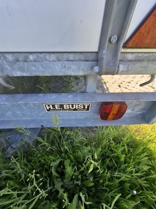 Aanhangwagen met diverse toebehoren, Buist, K9, 1993